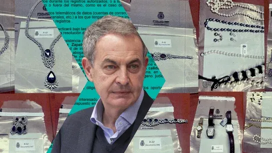 Zapatero explica sus joyas mientras Ceuta pregunta quién levanta la voz por ella